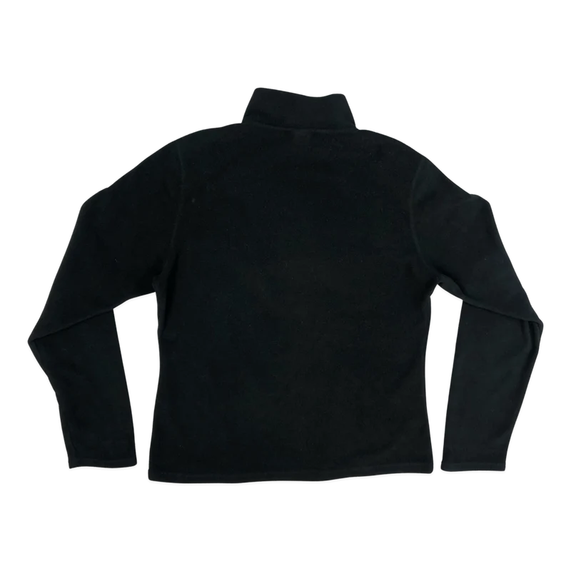 Vintage The North Face Black 1/4-zip Fleece 16