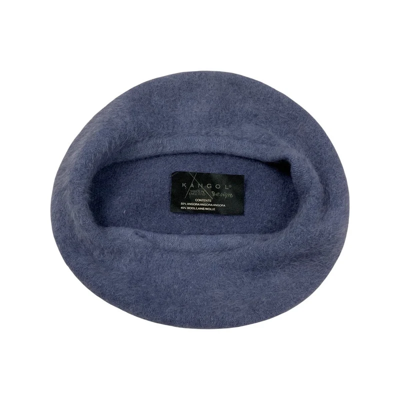 Vintage Blue Kangol Angora Beret
