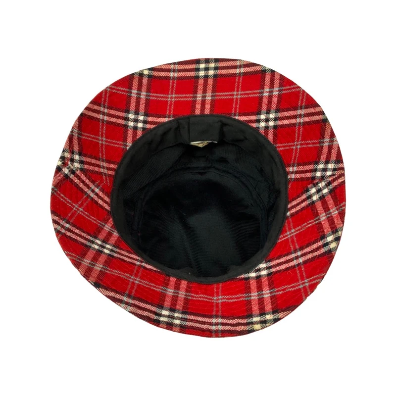 Vintage Red Tartan Bucket Hat