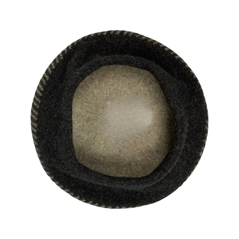 Vintage Two-Tone Brown Beret