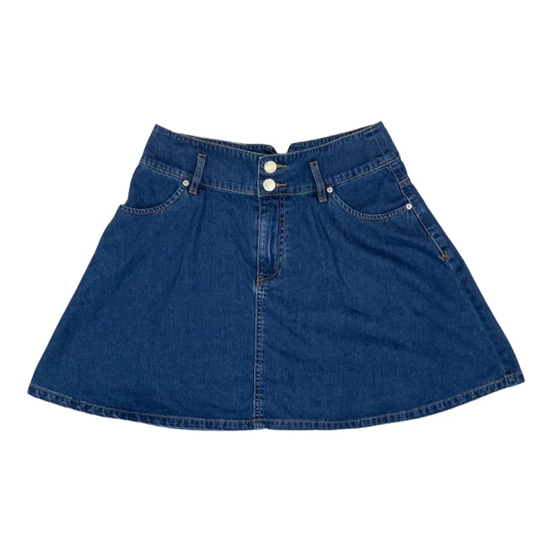 Vintage Y2K Dickies Denim Mini Skirt 10