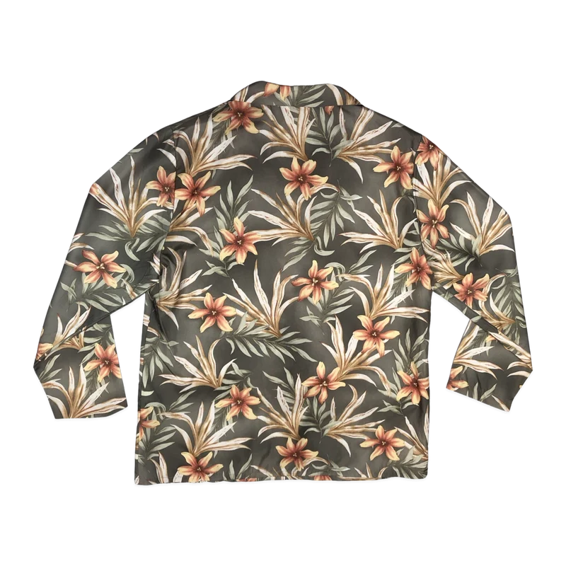 Vintage Botanical Leafy Print Blouse 16