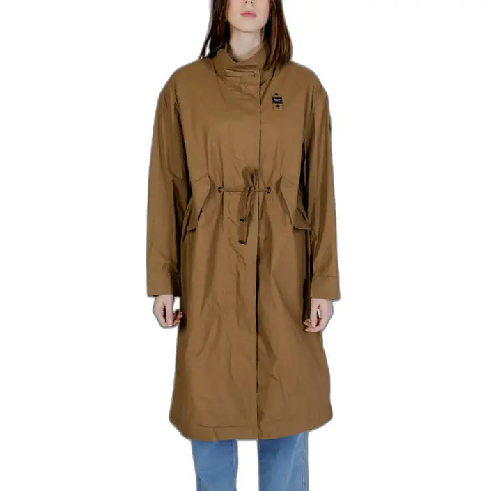 Blauer Women Brown Blazer Spring Summer 100% Cotton
