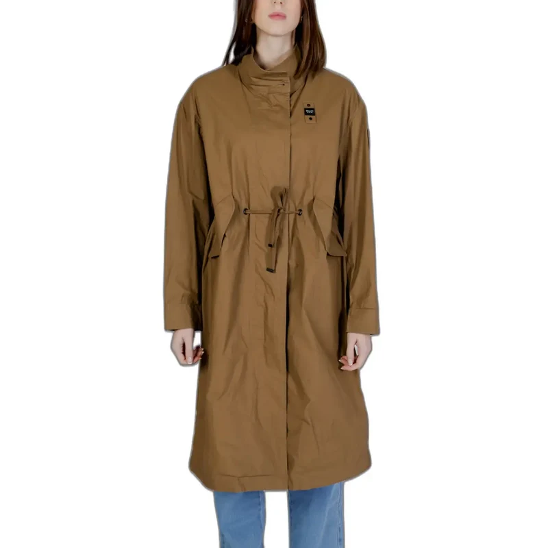 Blauer Women Brown Blazer Spring Summer 100% Cotton