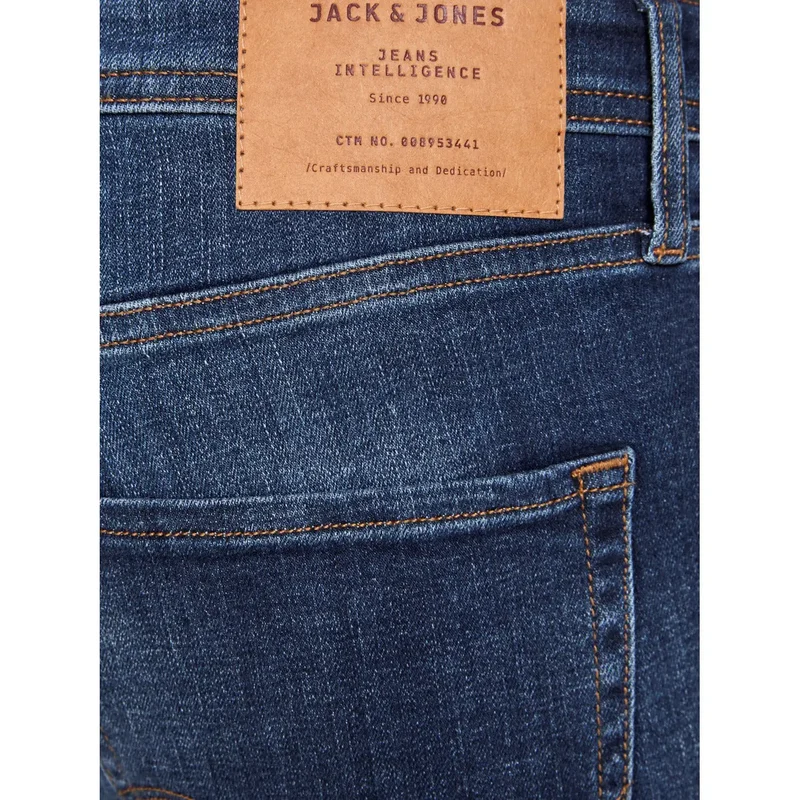 Jack & Jones Jean bleu à effet usé pour hommes