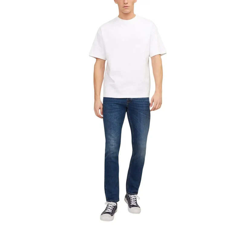 Jack & Jones Jean bleu à effet usé pour hommes