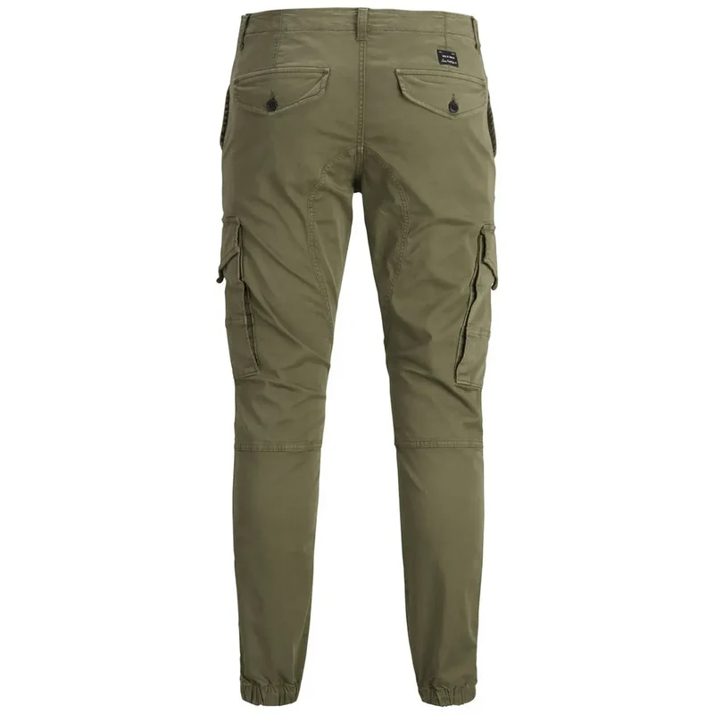 Pantalon vert à poches pour hommes Jack & Jones