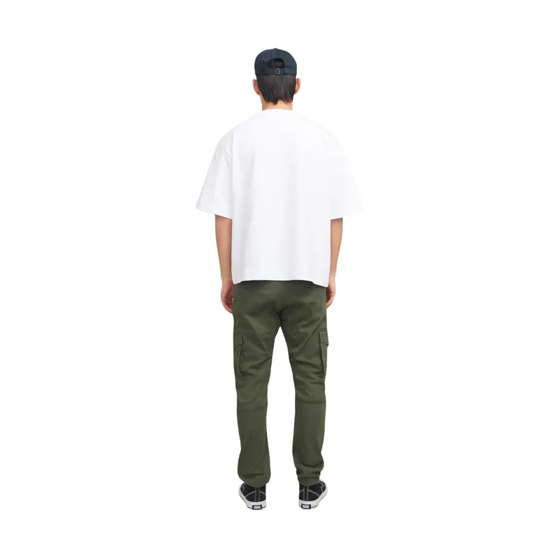 Pantalon vert à poches pour hommes Jack & Jones