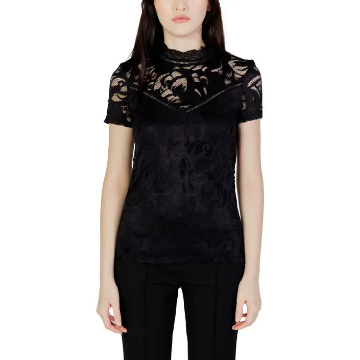 Vila Clothes T-Shirt blanc à imprimé ludique pour femme