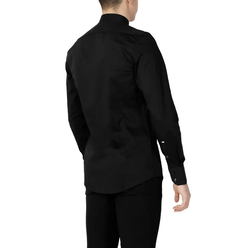 Antony Morato Noir Chemise Homme Slim Fit