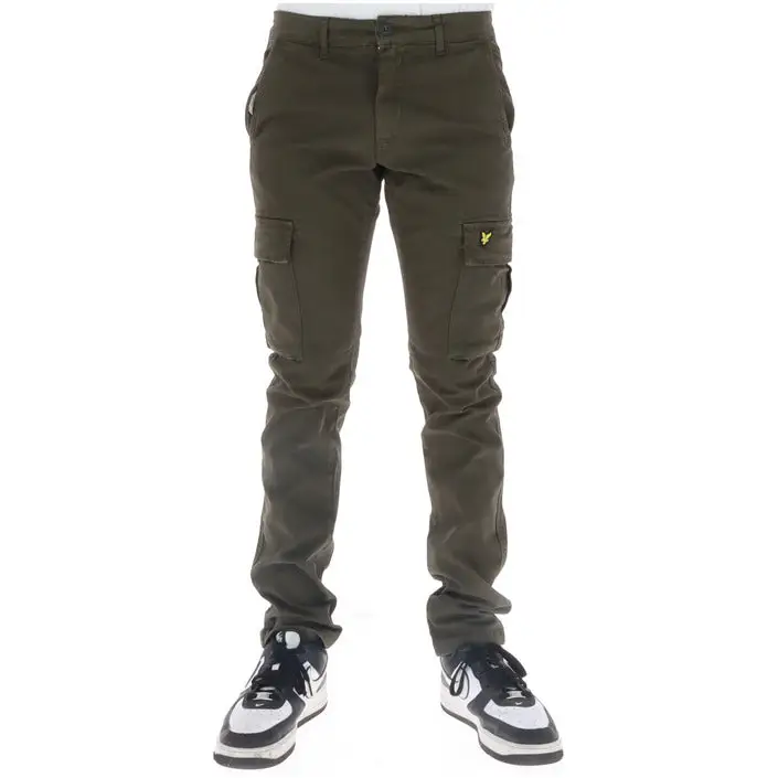 Pantalon imprimé marron pour hommes Lyle & Scott