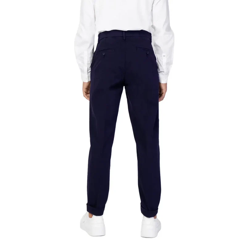 Antony Morato Hommes Pantalon bleu avec poches avant