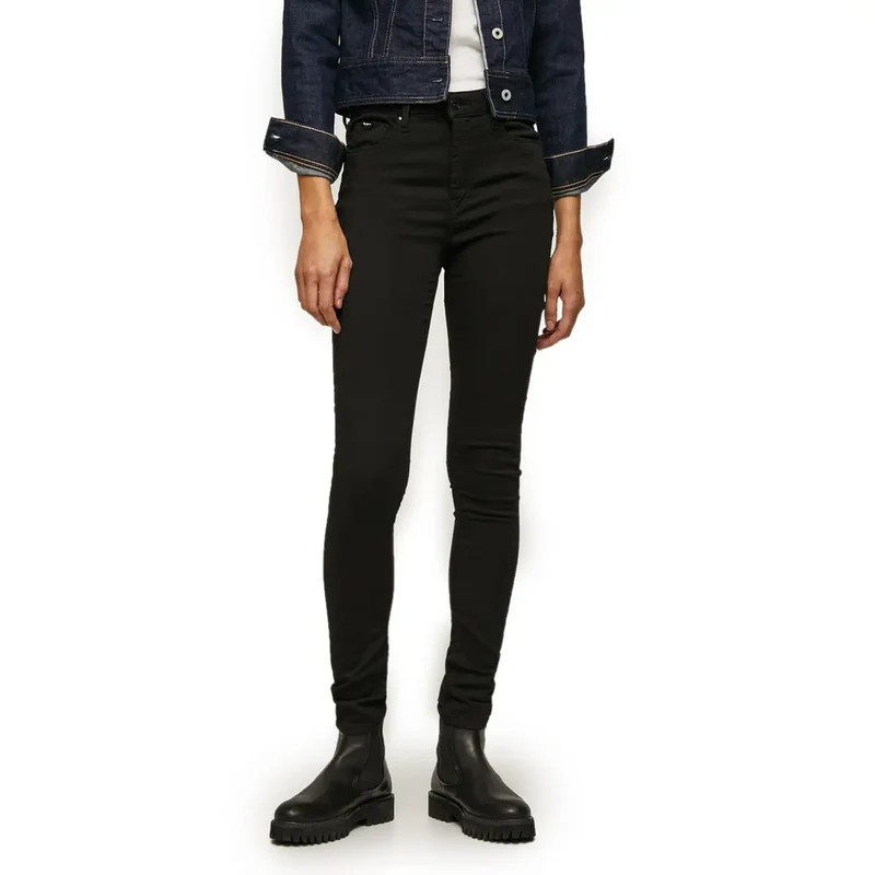 Pepe Jeans Denim noir pour femmes pour la collection printemps-été