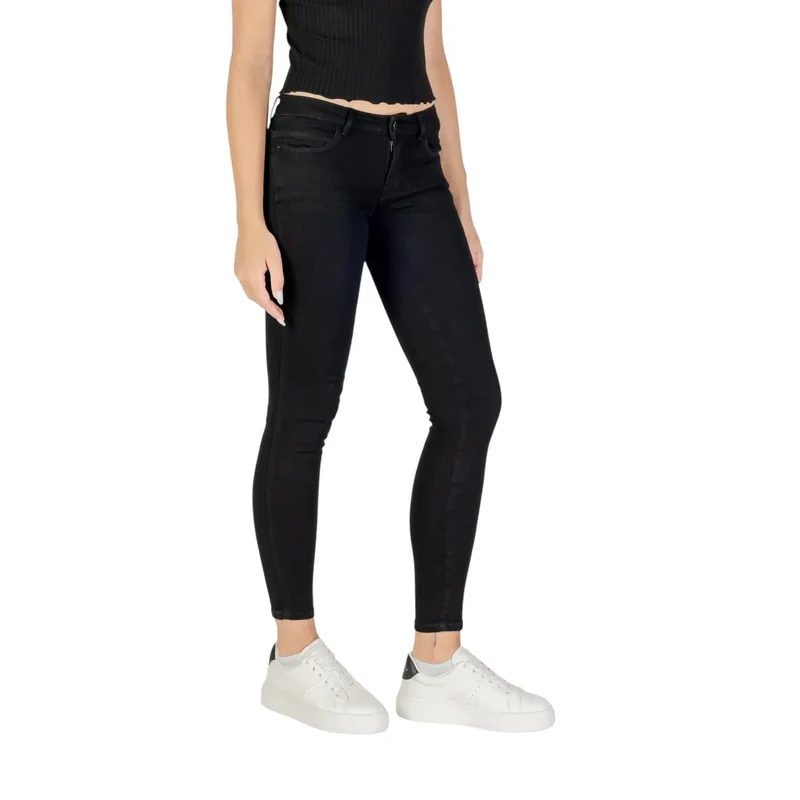 Guess Jeans noirs à poches pour femmes