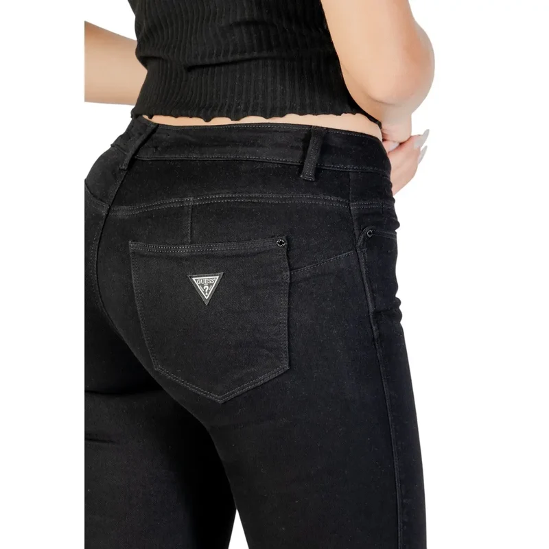 Guess Jeans noirs à poches pour femmes