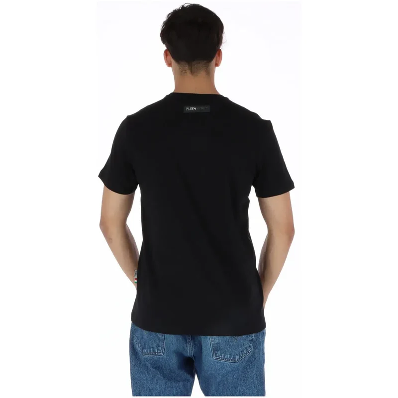 Plein Sport Men's Black Printed T-Shirt