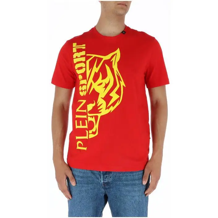 Plein Sport Men's Blue Print T-Shirt Spring/Summer Collection