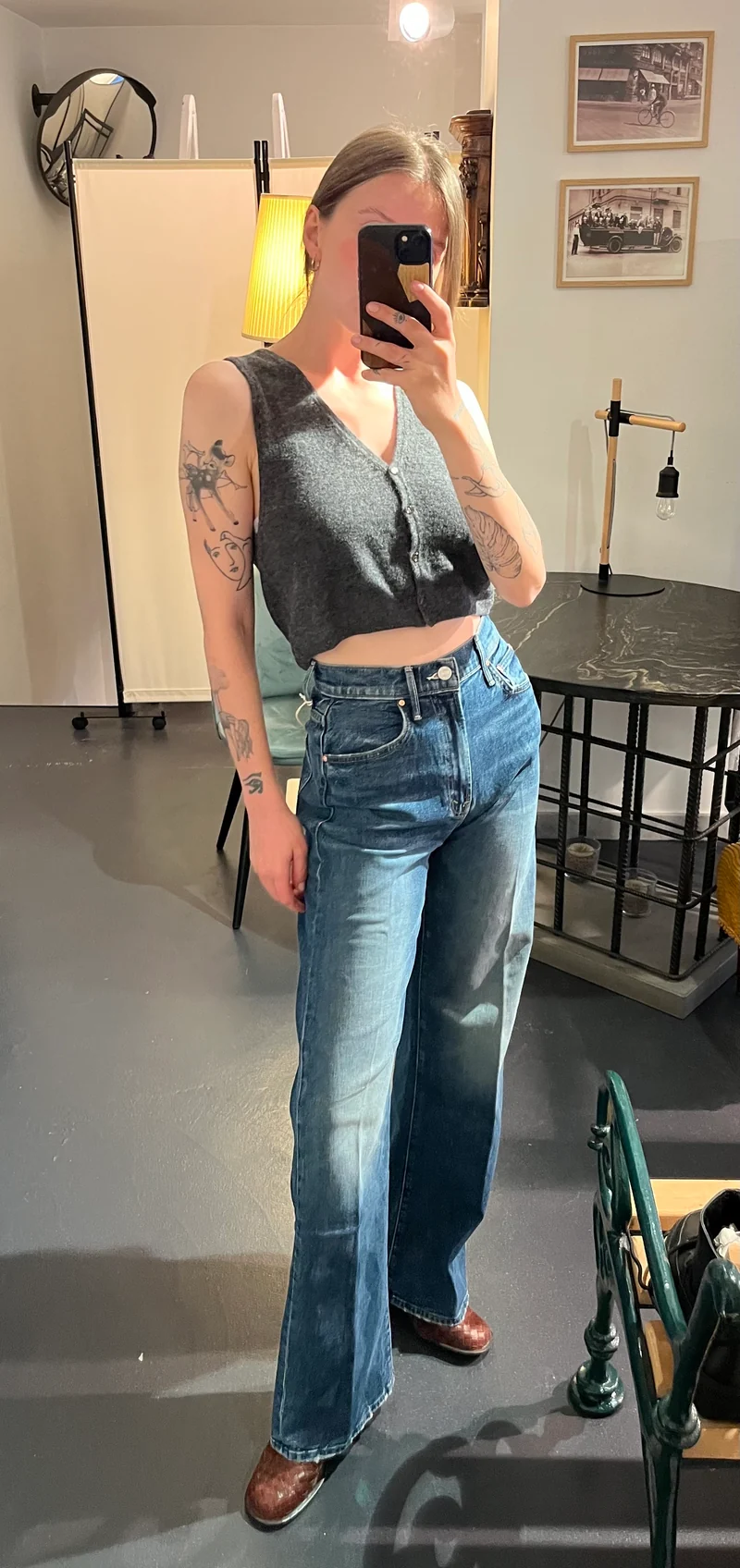 Jean taille haute