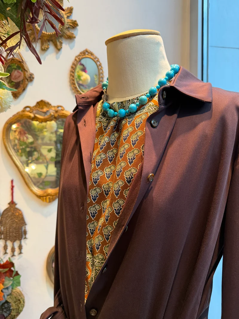 Variante de l'écharpe gilet Bissière