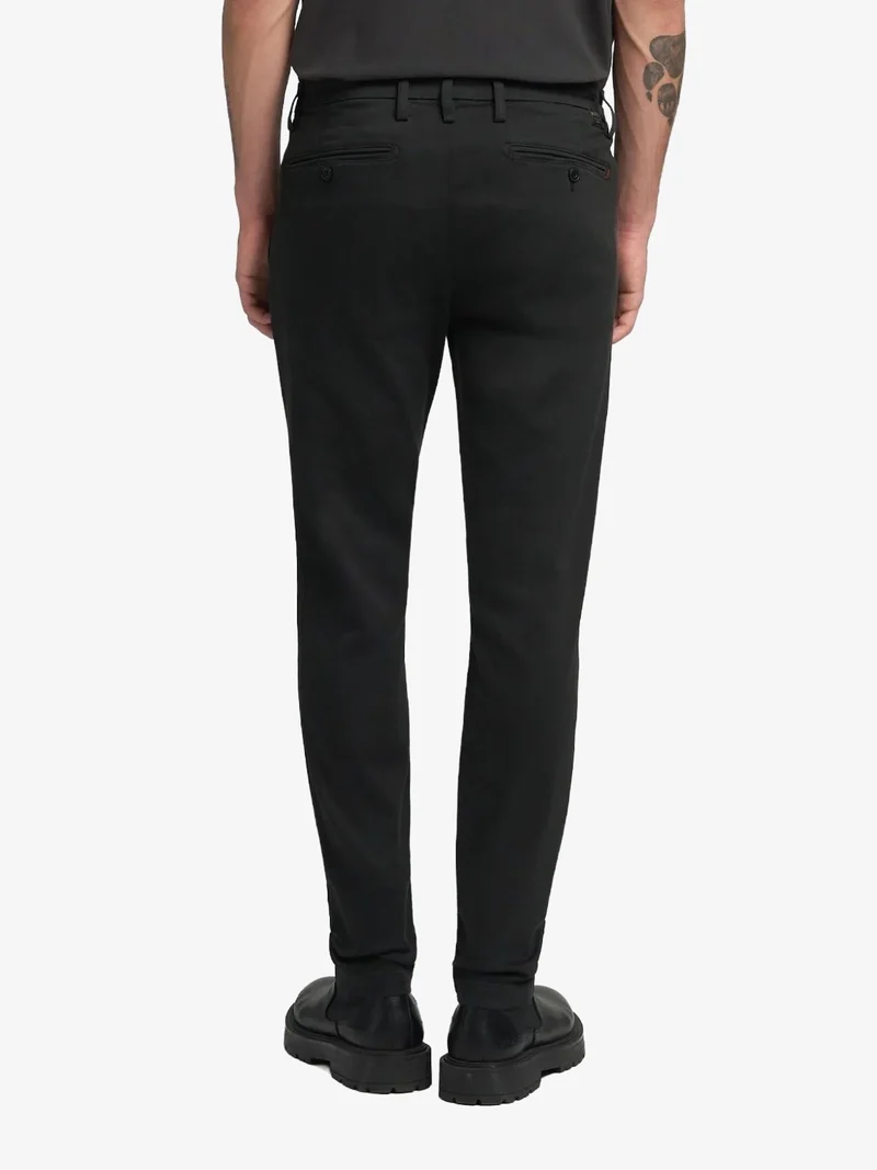 Pantalon chino Replay noir