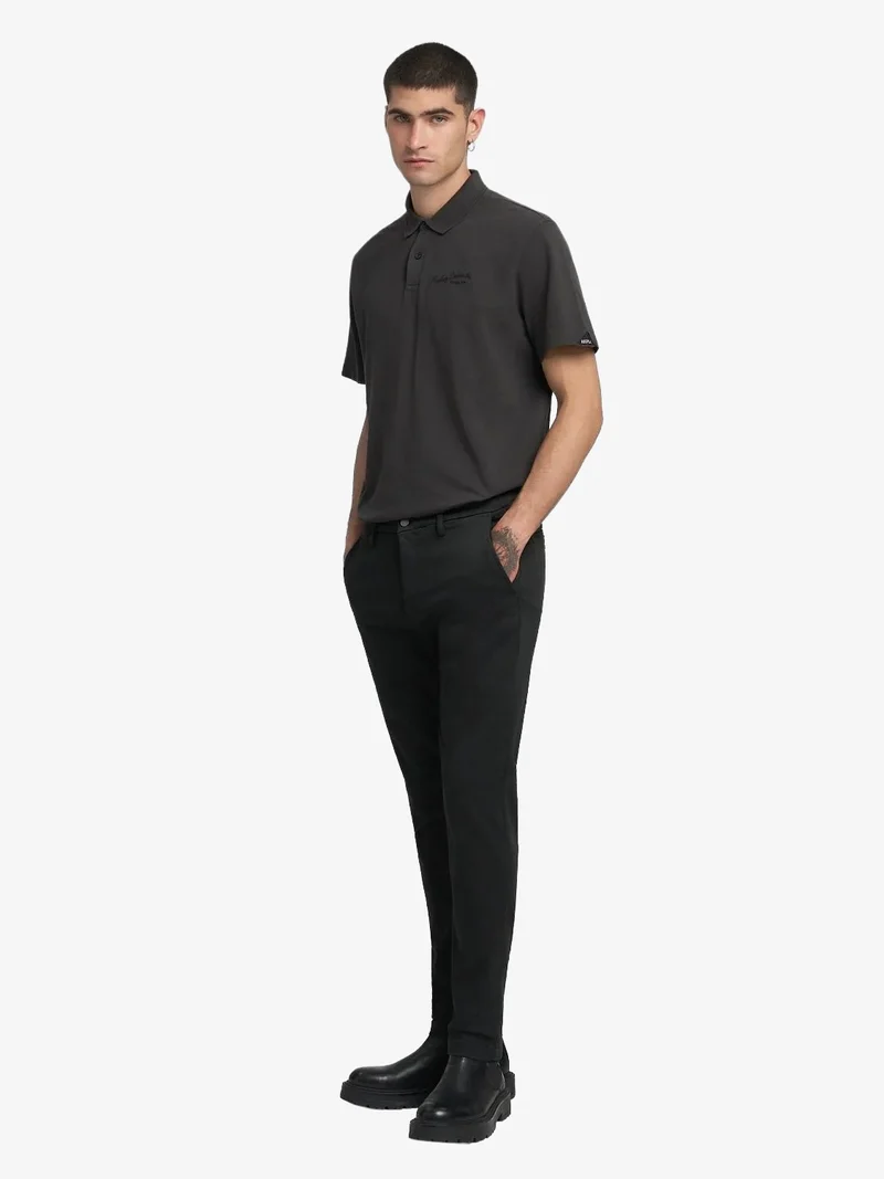 Pantalon chino Replay noir