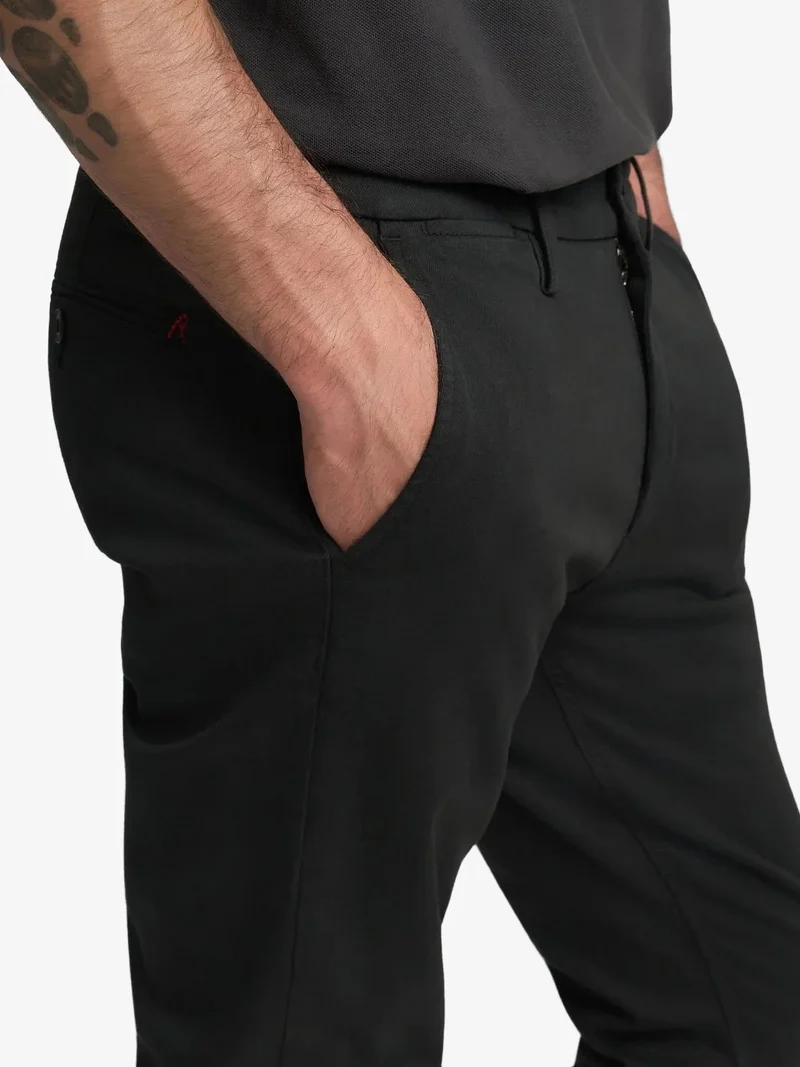 Pantalon chino Replay noir