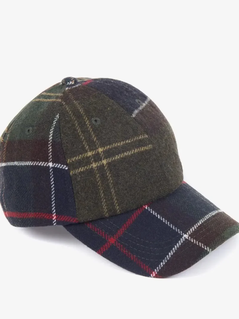 Casquette Barbour tartan en laine
