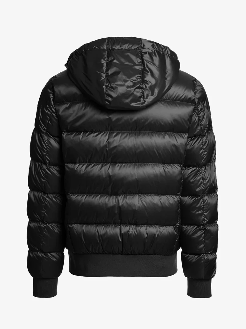 Doudoune déperlante à capuche Parajumpers Pharrell - Noir