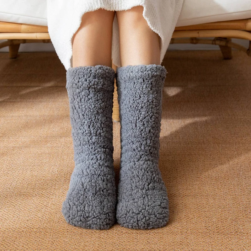 Leg Warmer Indoor Plush Navy