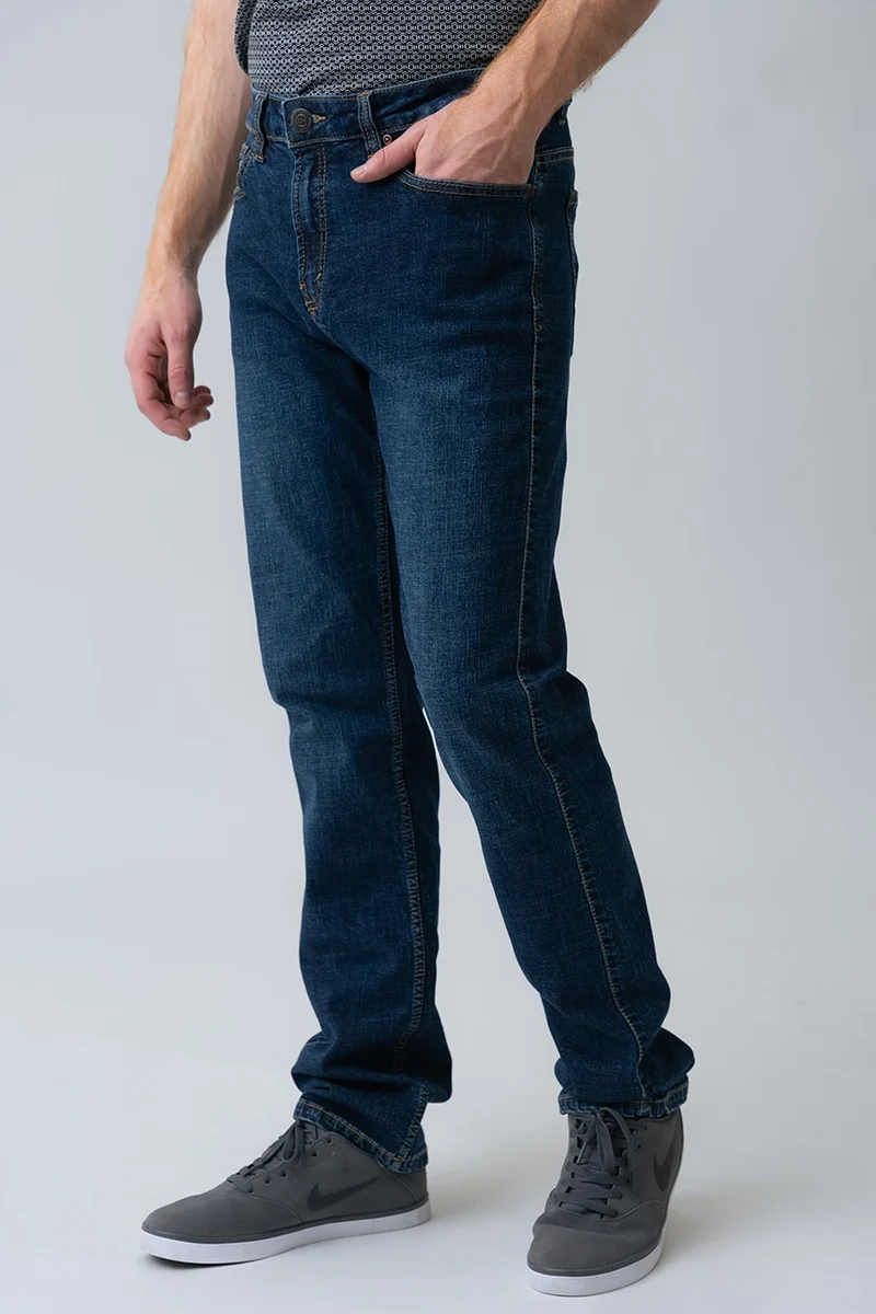 Le jeans extensible ajusté | Modèle Bouchard