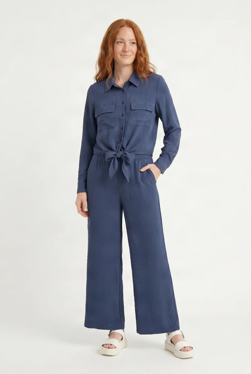 Blouse fluide manches longues