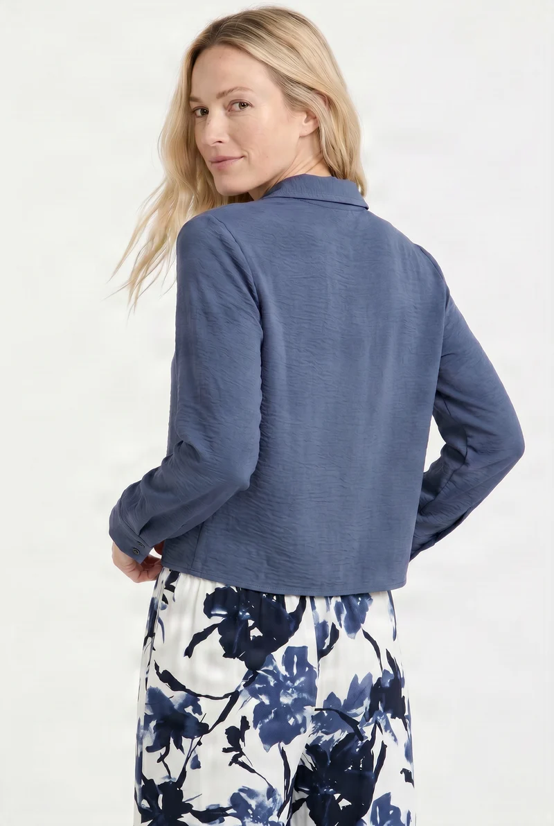 Blouse fluide manches longues