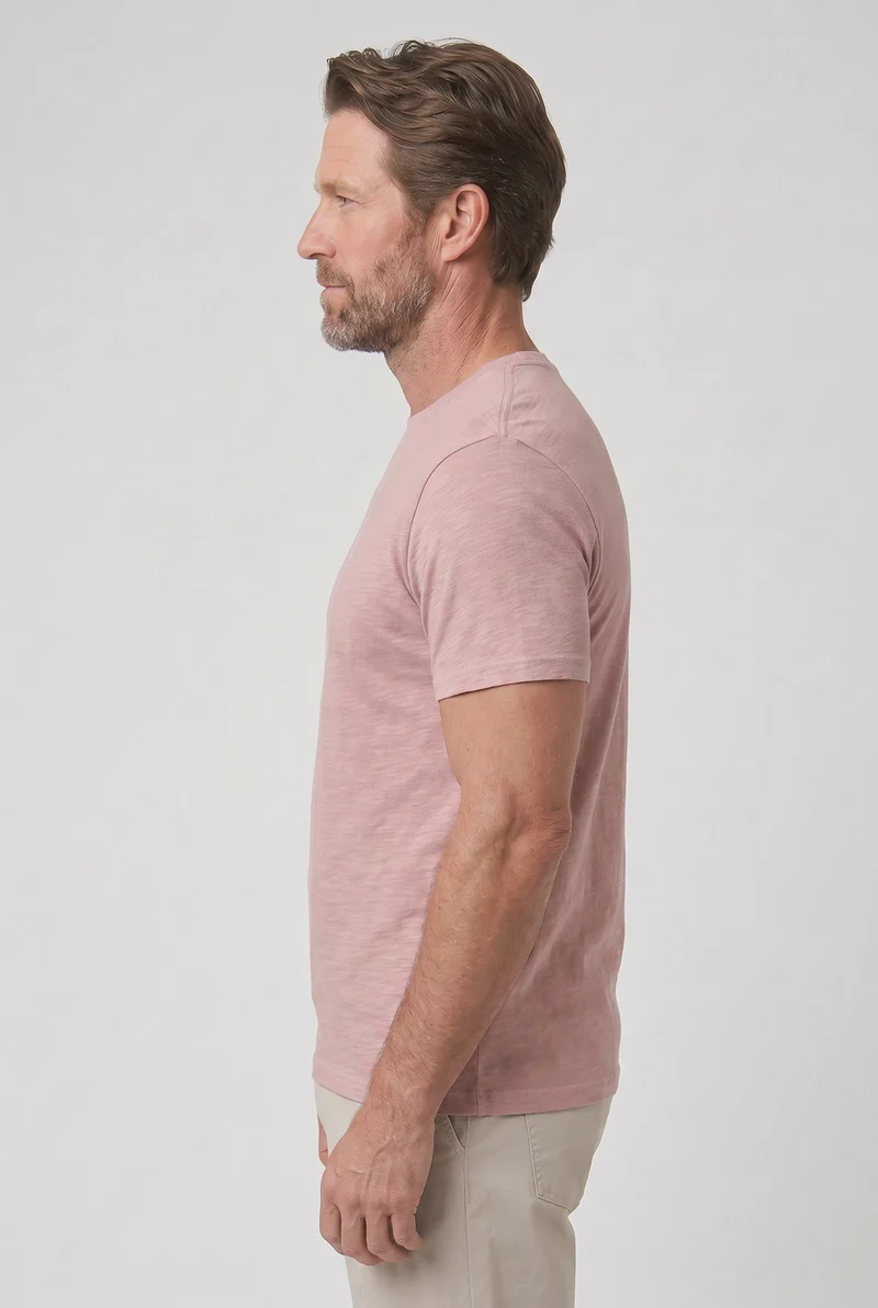 Le t-shirt uni à coupe relaxe