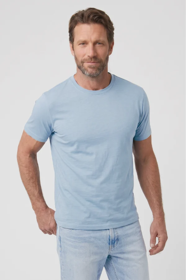 Le t-shirt uni à coupe relaxe