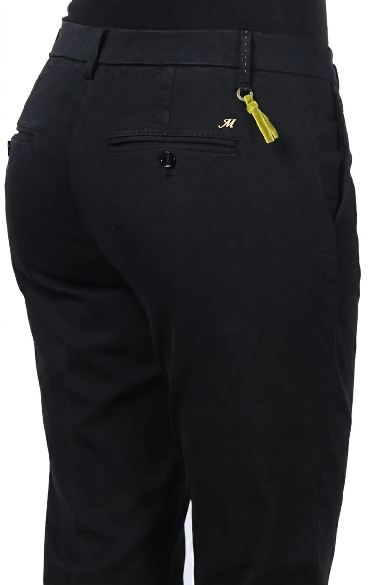 New York Slim pantalon chino femme en satin slim fit ①