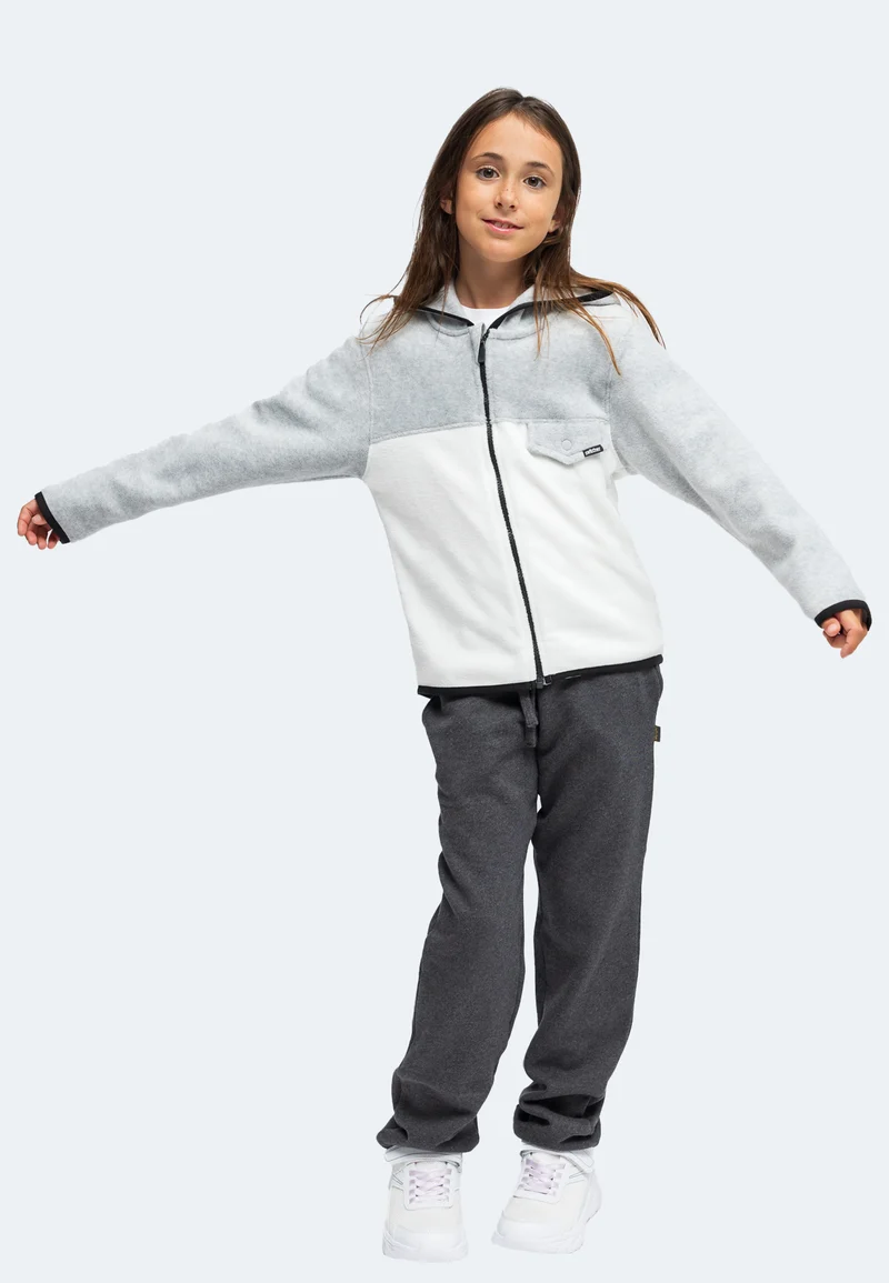 Kinder Micro-Fleece-Jacke Villars