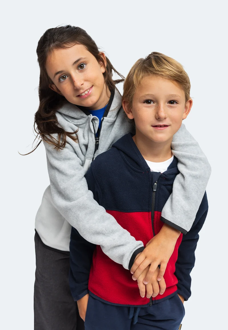Kinder Micro-Fleece-Jacke Villars