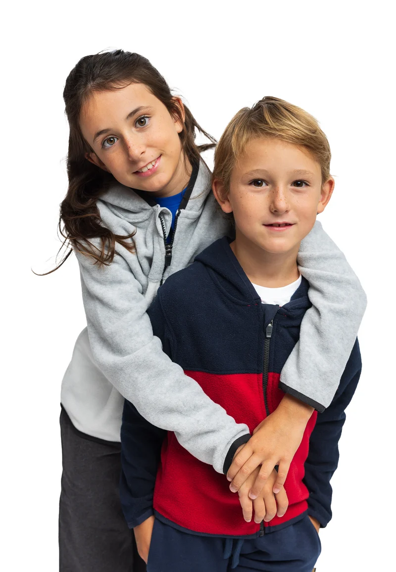 Kinder Micro-Fleece-Jacke Villars