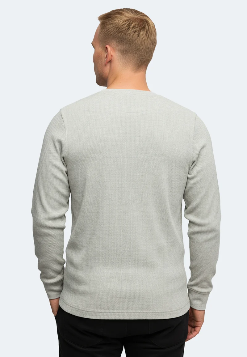 Herren Longsleeve Strickpullover Manuel