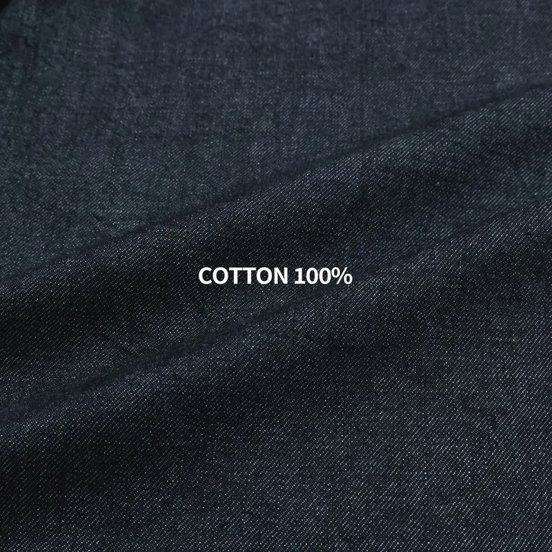 Mento Raw Indigo Cotton Trucker Denim Jacket