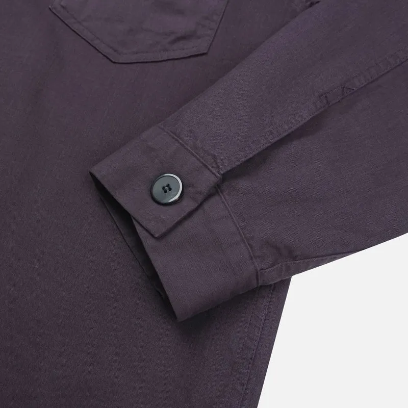 Mento Herringbone Cotton Shirt Jacket
