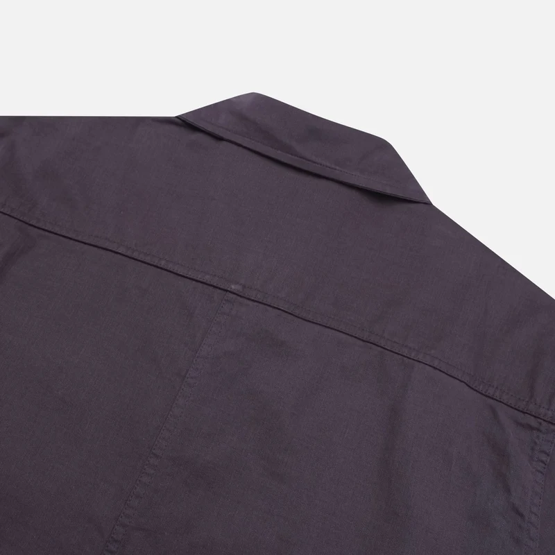 Mento Herringbone Cotton Shirt Jacket