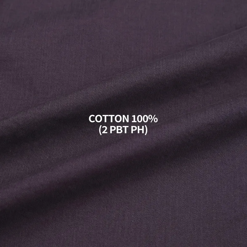 Mento Herringbone Cotton Shirt Jacket