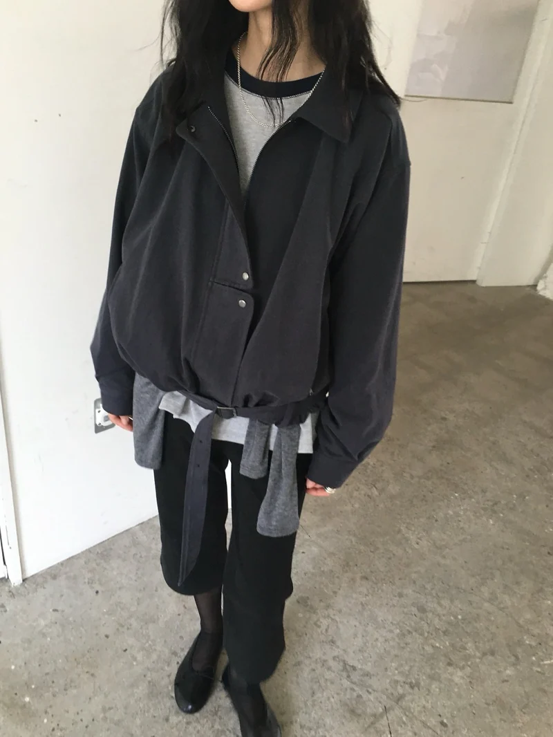 Ore Bio-Dyed Cotton Blouson Jacket