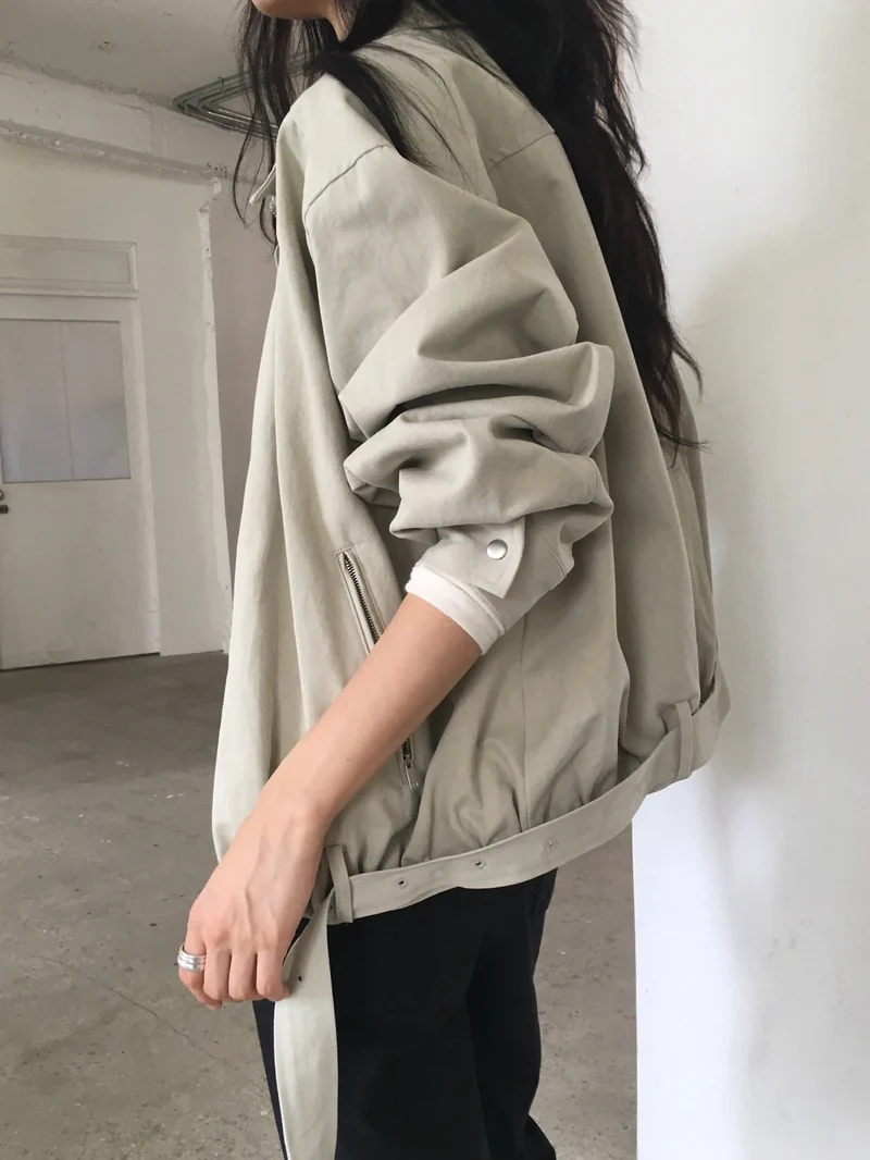 Ore Bio-Dyed Cotton Blouson Jacket
