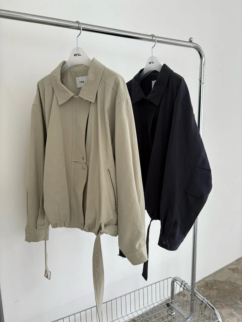 Ore Bio-Dyed Cotton Blouson Jacket
