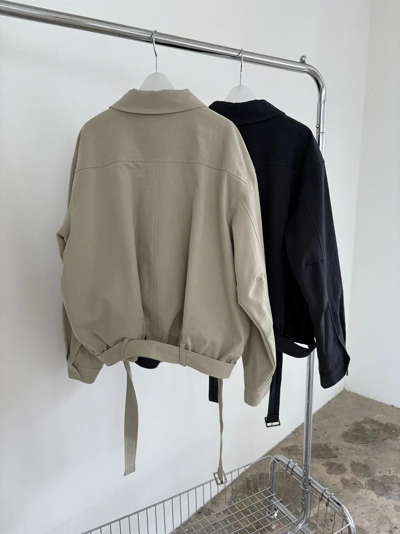 Ore Bio-Dyed Cotton Blouson Jacket