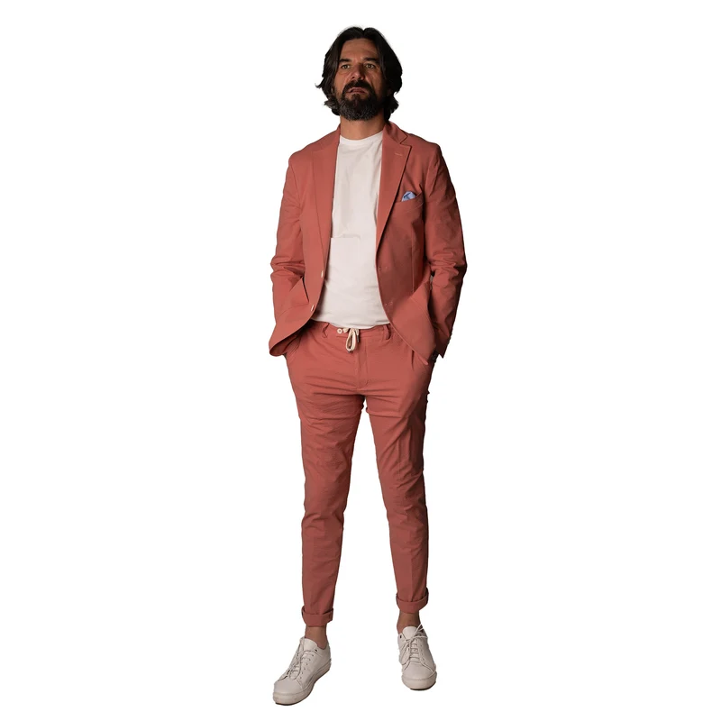 Pantalon à lacet Amovible "Bandol" Vieux Rose