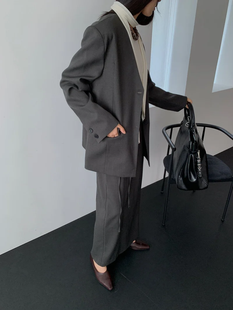 Lucysalon Roa Collarless Jacket
