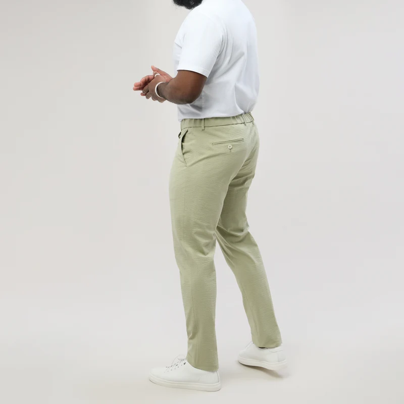 Pantalon à lacet Amovible "Sperone" Tilleul